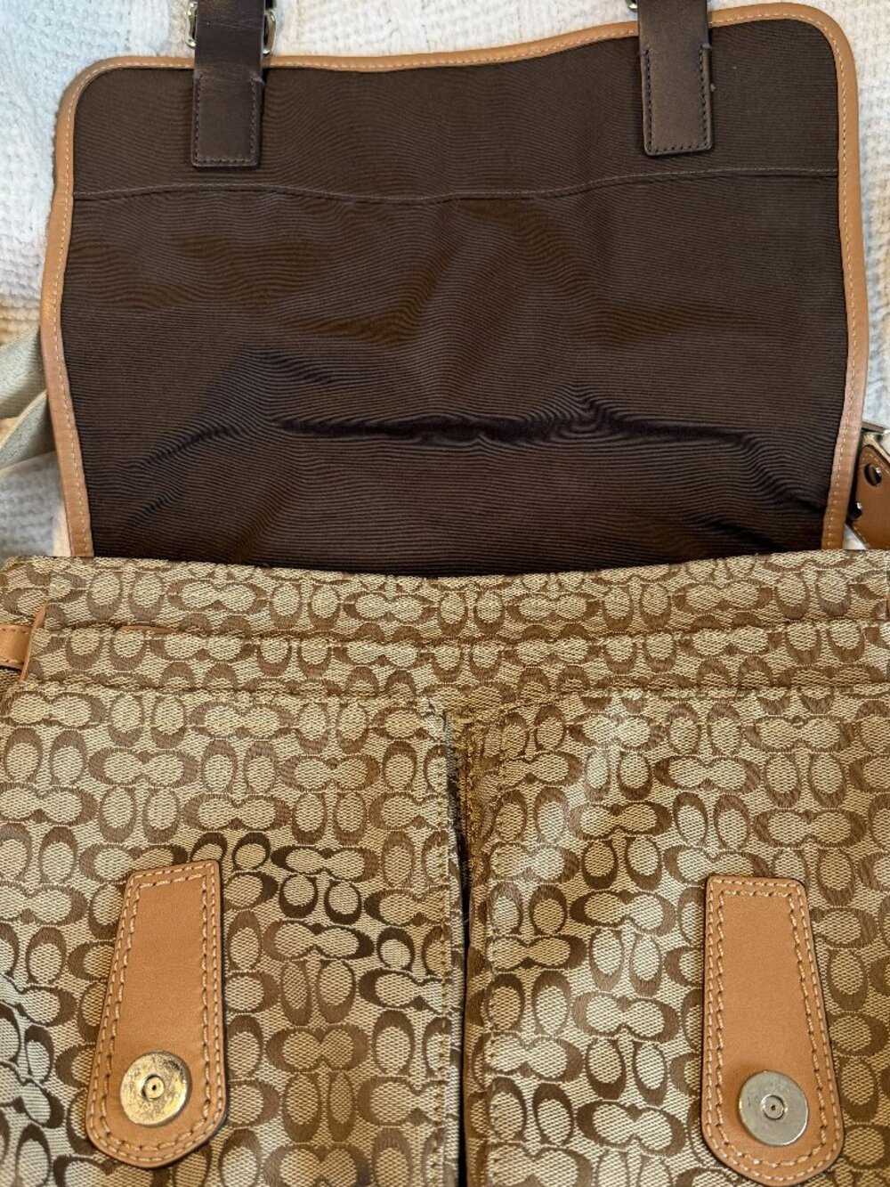 Coach logo messenger bag - Picture 2 of 10